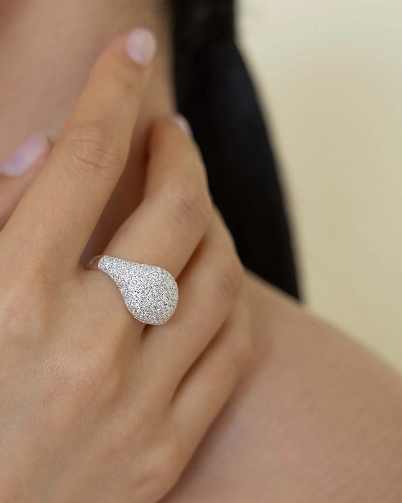 Anello Scudo Pavé - Image 3