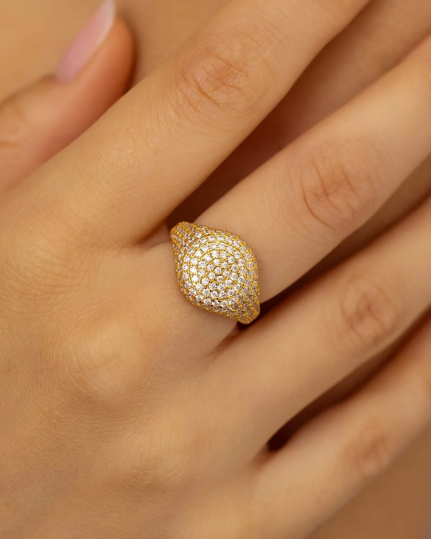 Anello Scudo Pavé - Image 5