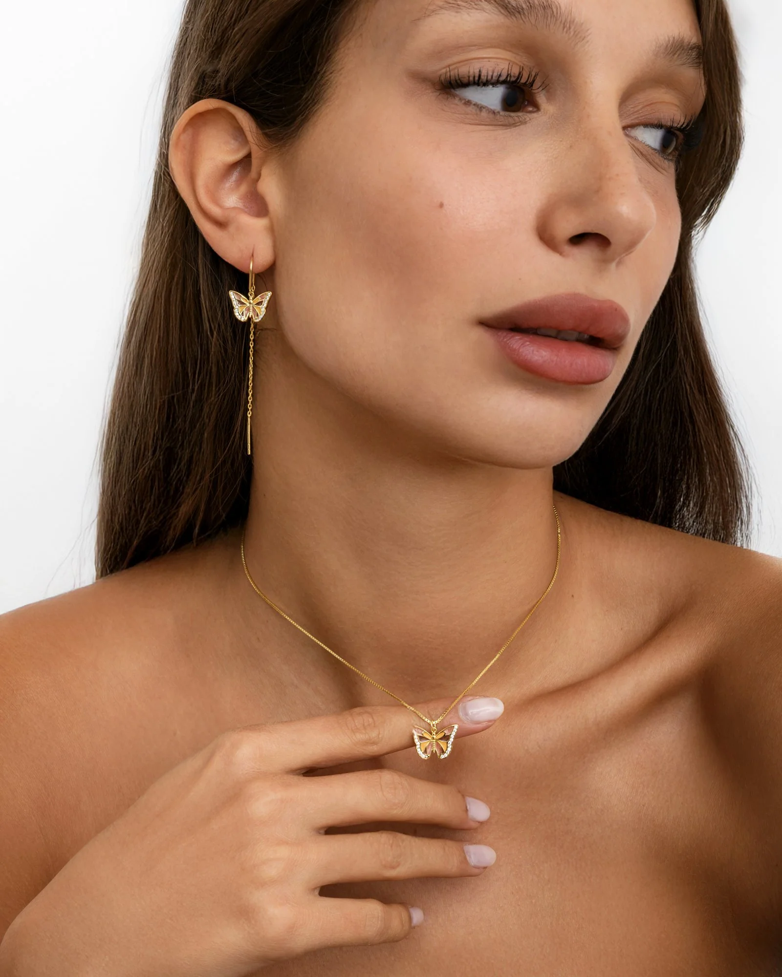 Set Farfalla Placcato Oro - Image 4